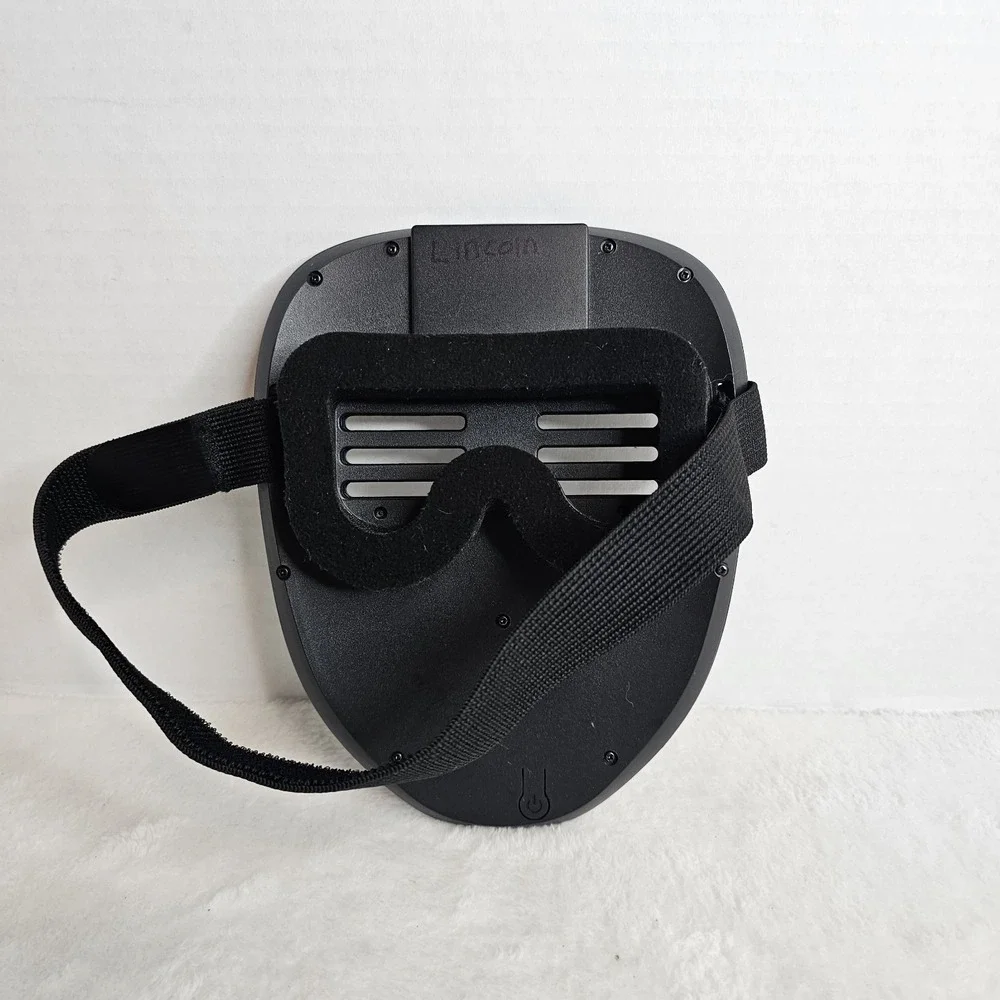 LED Face Mask - Adjustable Strap - USB Charge - Halloween Cosplay Multiple Modes